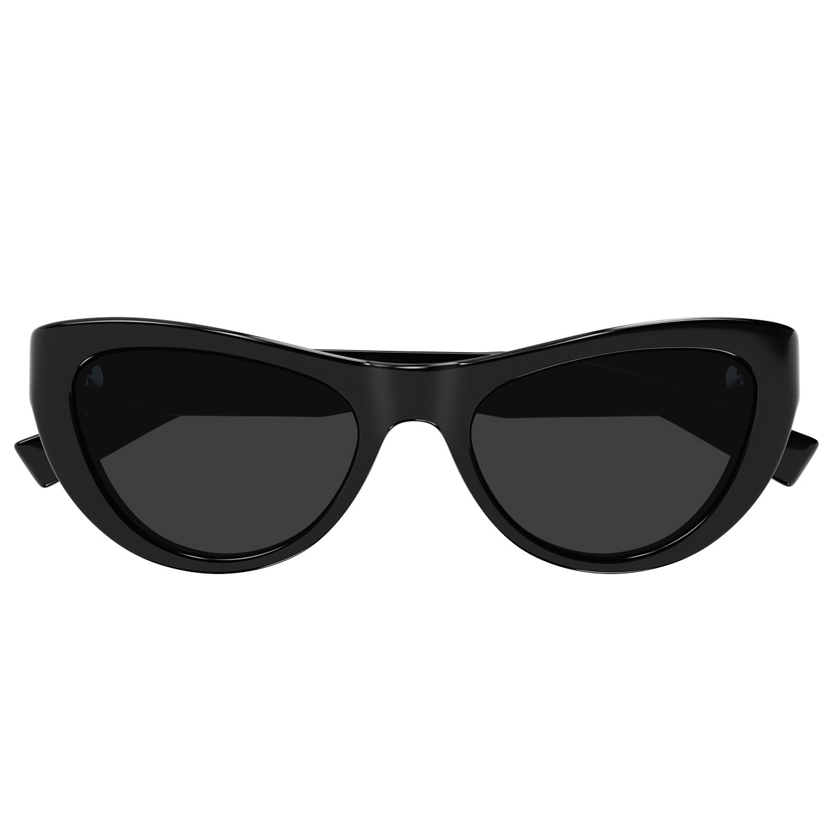 Occhiali da sole rettangolari neri di vero stile vintage anni '90, di dimensioni standard - Italia