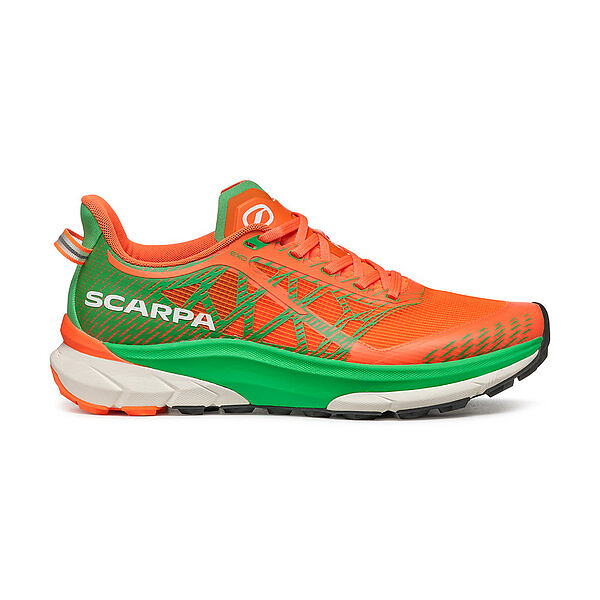 Scarpa Spin Ultra GTX Orange-Black trail running shoe