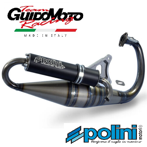 MARMITTA POLINI TEAM SCOOTER MBK BOOSTER YAMAHA BW'S