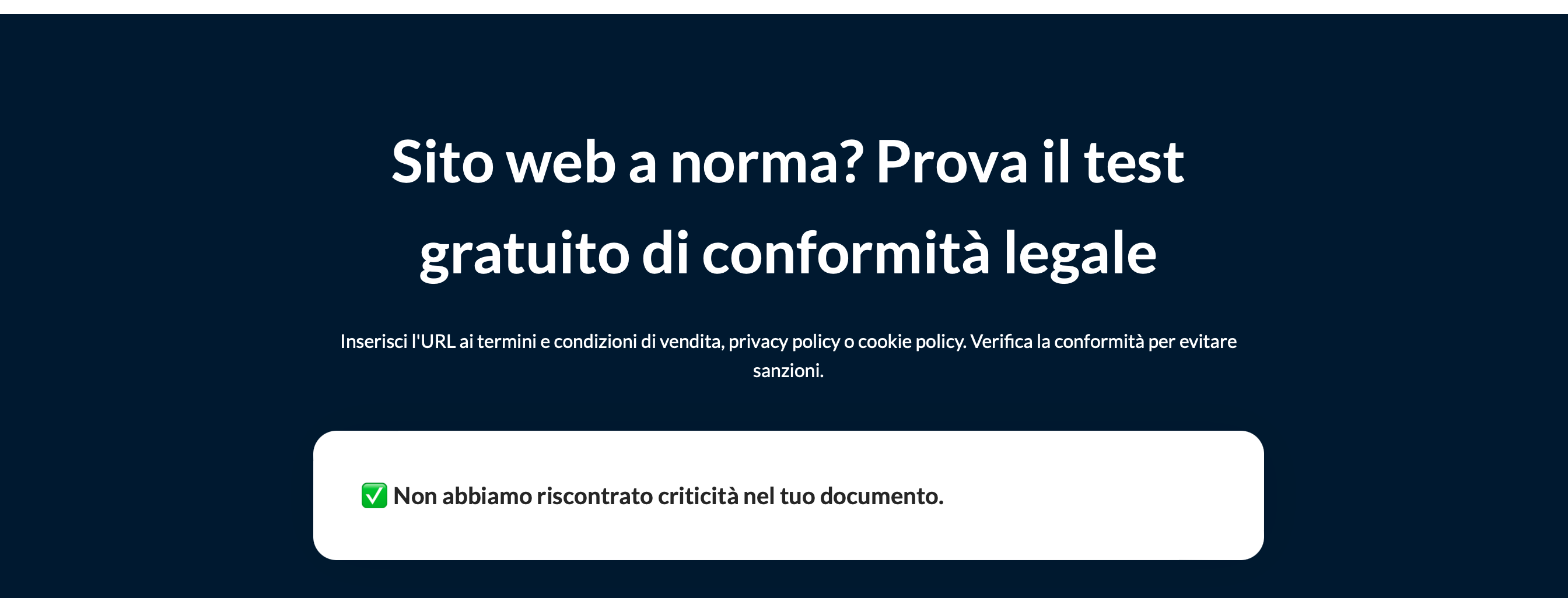 scanner conformità GDPR