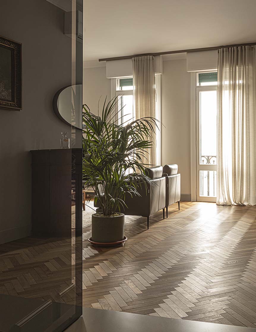 Pavimento in legno spina italiana