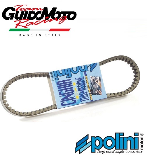 Cinghia Di Trasmissione Dentata Polini Per Ciclomotori Piaggio - Foto 3