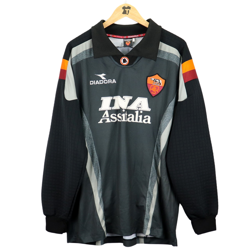 1998 99 Roma Diadora Goalkeeper Shirt L Top