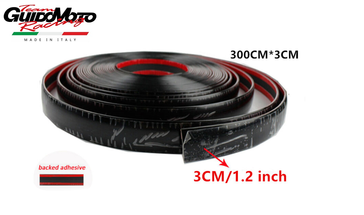 10 M Protezione Bordi Profilo Protezione Bordi Nero Cedro Nastro - Foto 3