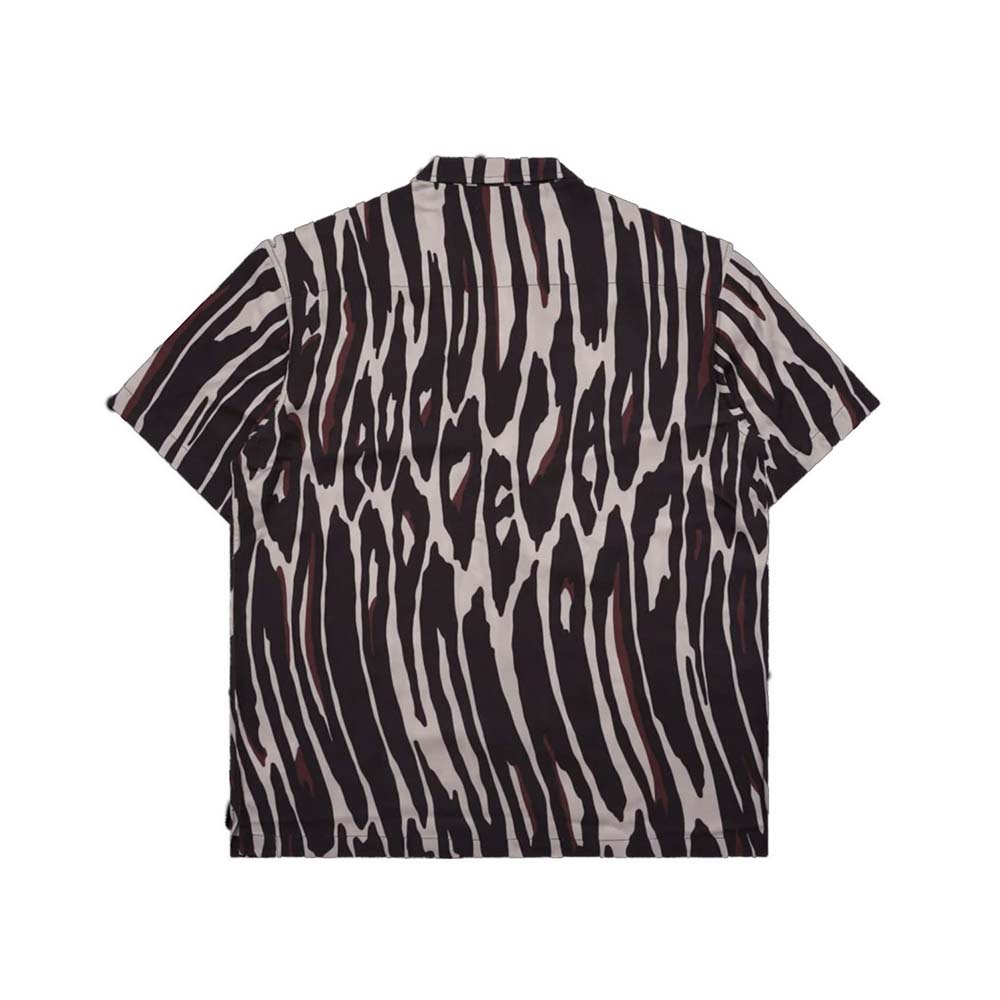 DEVASTATES Camicia Maniche Corte Shirt Souvenire Pantera Printed 