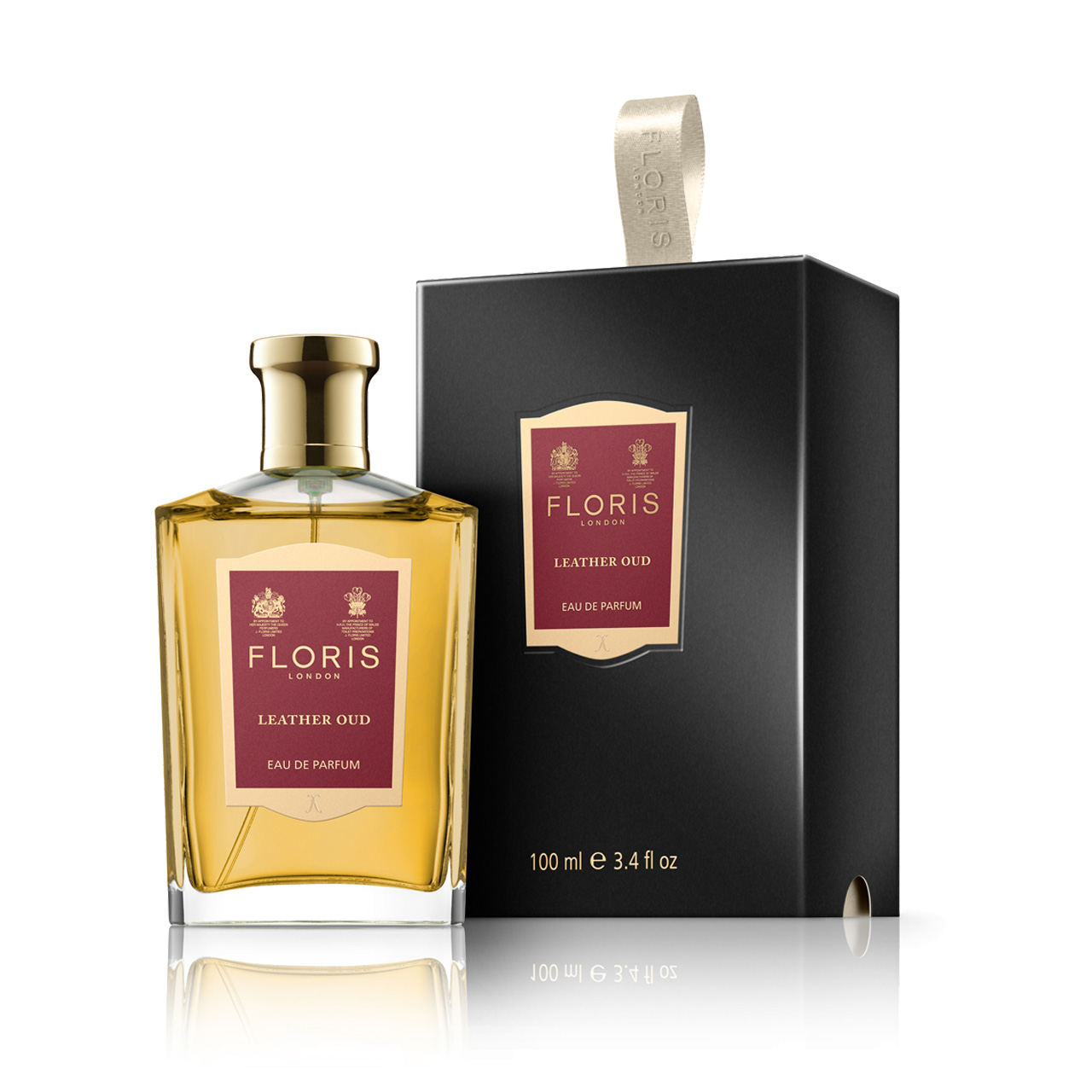 Leather Oud by Floris, 3.4 oz Eau De Parfum Spray for Unisex main image 0