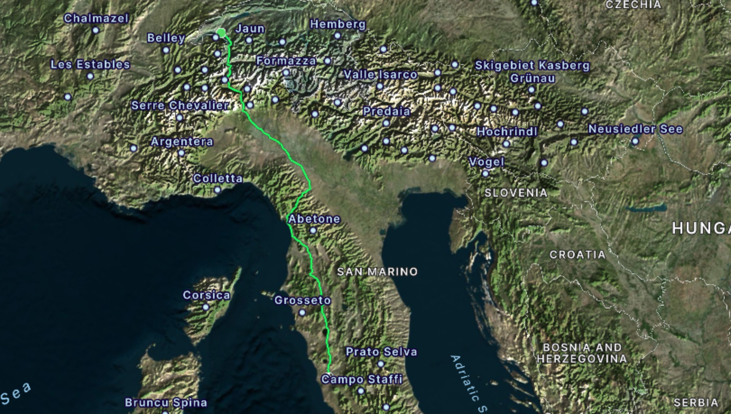 via francigena cammino italia