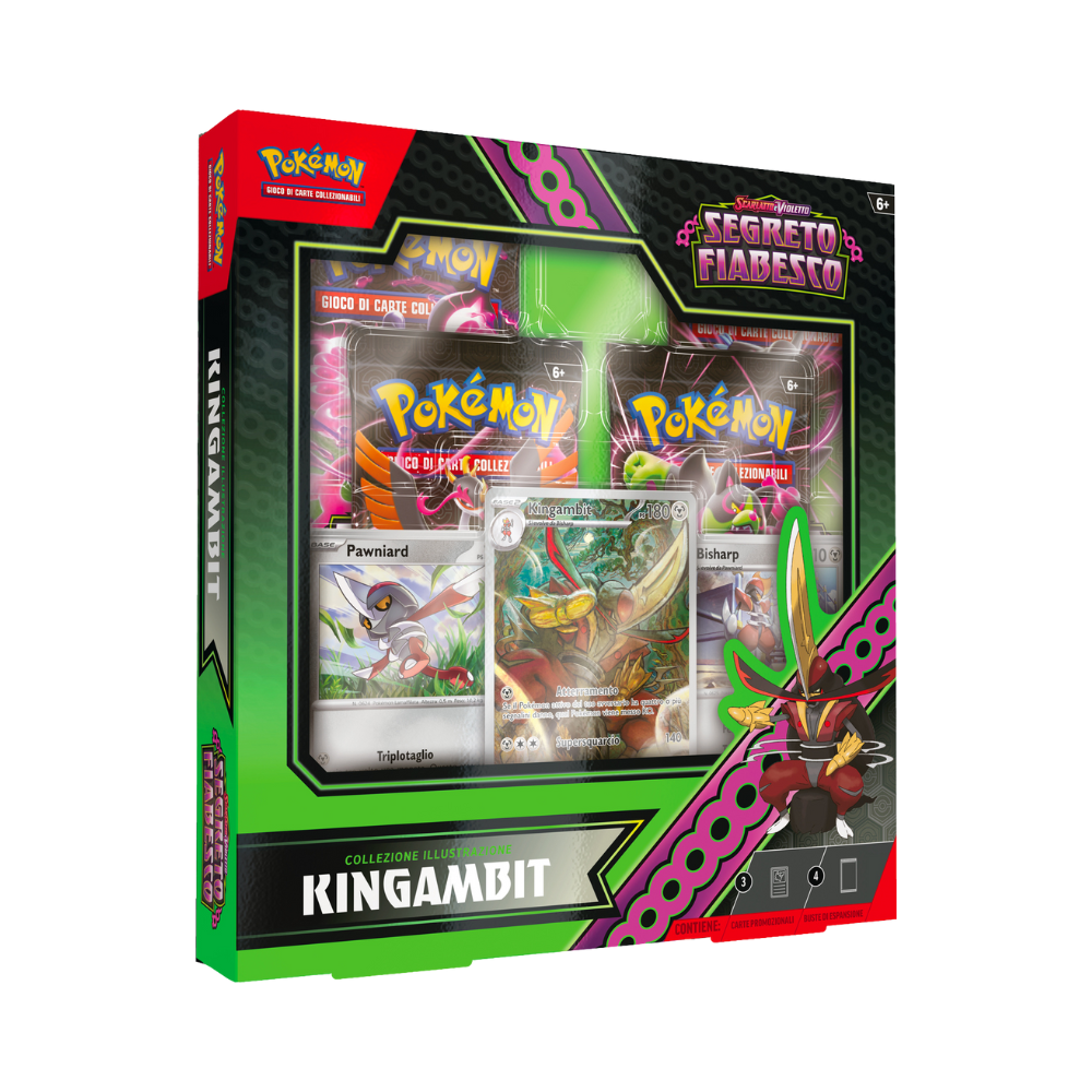Pokémon 151 Collezione Alakazam-ex IT - 4 Buste Espansione + Carte Olografiche, Regalo Per Fan