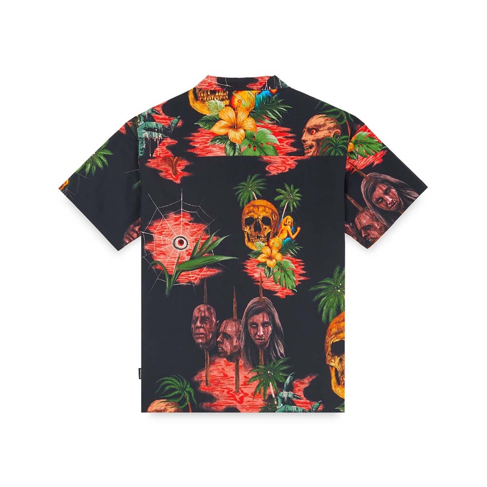PROPAGANDA Camicia Maniche Corte Shirt Scarful 