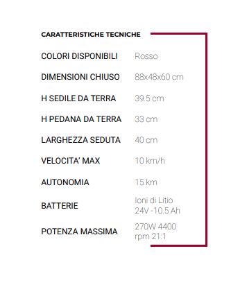 SCOOTER ELETTRICO s26