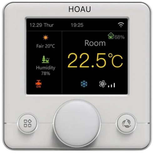 Termometro Ambiente Termostato Digitale WiFi Programmabile - Controlla Riscaldamento A Pavimento E Caldaia Da App Termostato Swarey Touchscreen - Foto 7
