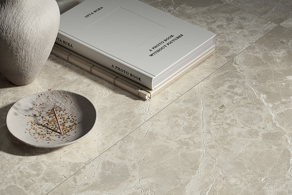 Fenice Suveya Botticino Blanco 60X120cm gres rectificado efecto mármol