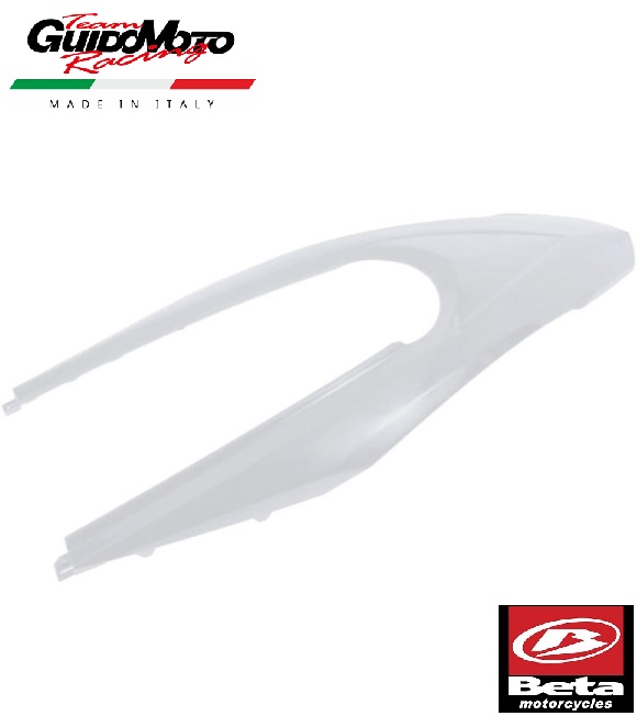 PARAFANGO POSTERIORE BIANCO MOTORCICLI BETA 50>125 RR ENDURO