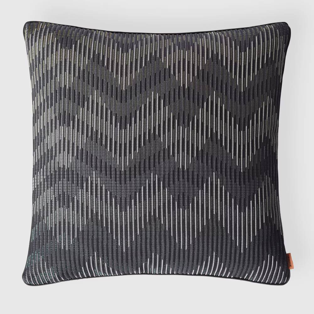 Cuscino arredo da divano 40x40 Missoni DINAMICO 160 antracite
