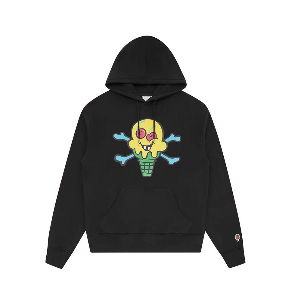 ICECREAM Felpa Con Cappuccio Hoodie Cones & Bones Popover 