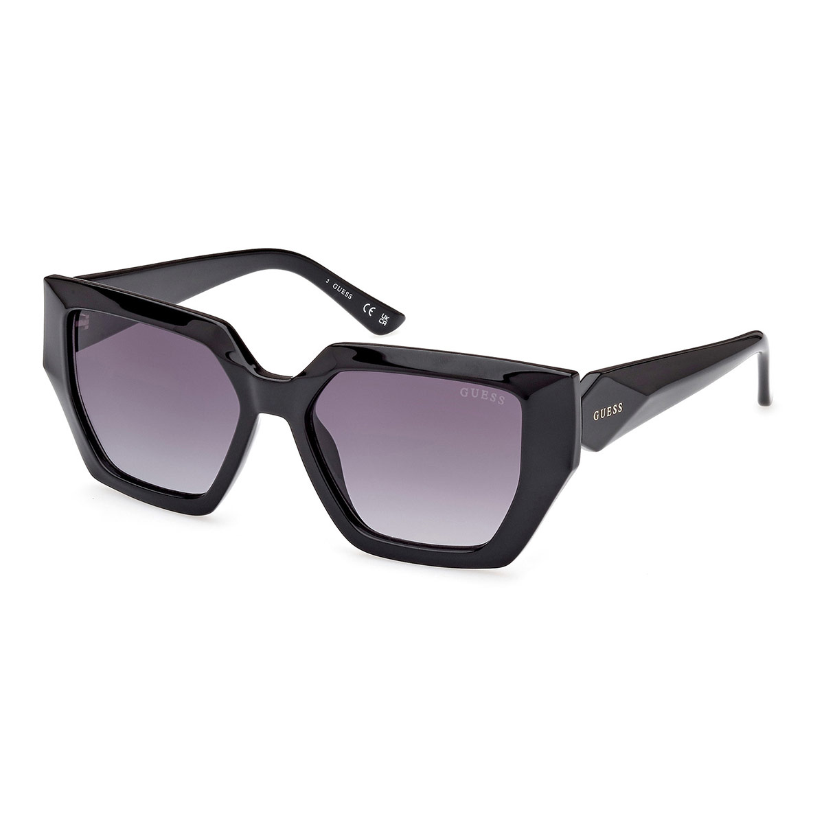 Occhiali Da Sole Guess GU00059 32W – Montatura Oro E Tartaruga, Lenti Sfumate, Unisex - Foto 4