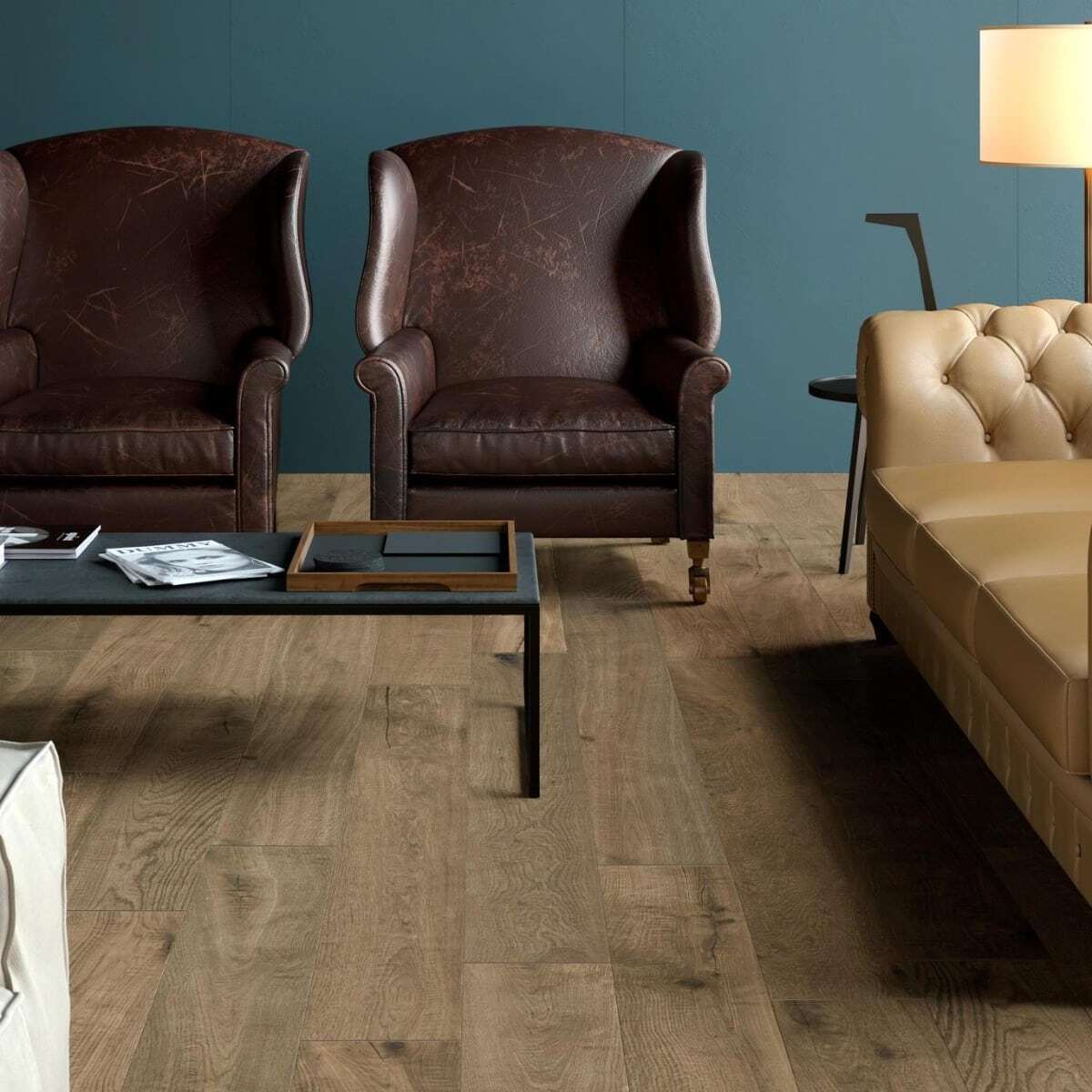 Gres porcellanato effetto Legno Marazzi Vero Rovere 20x120 Rettificato