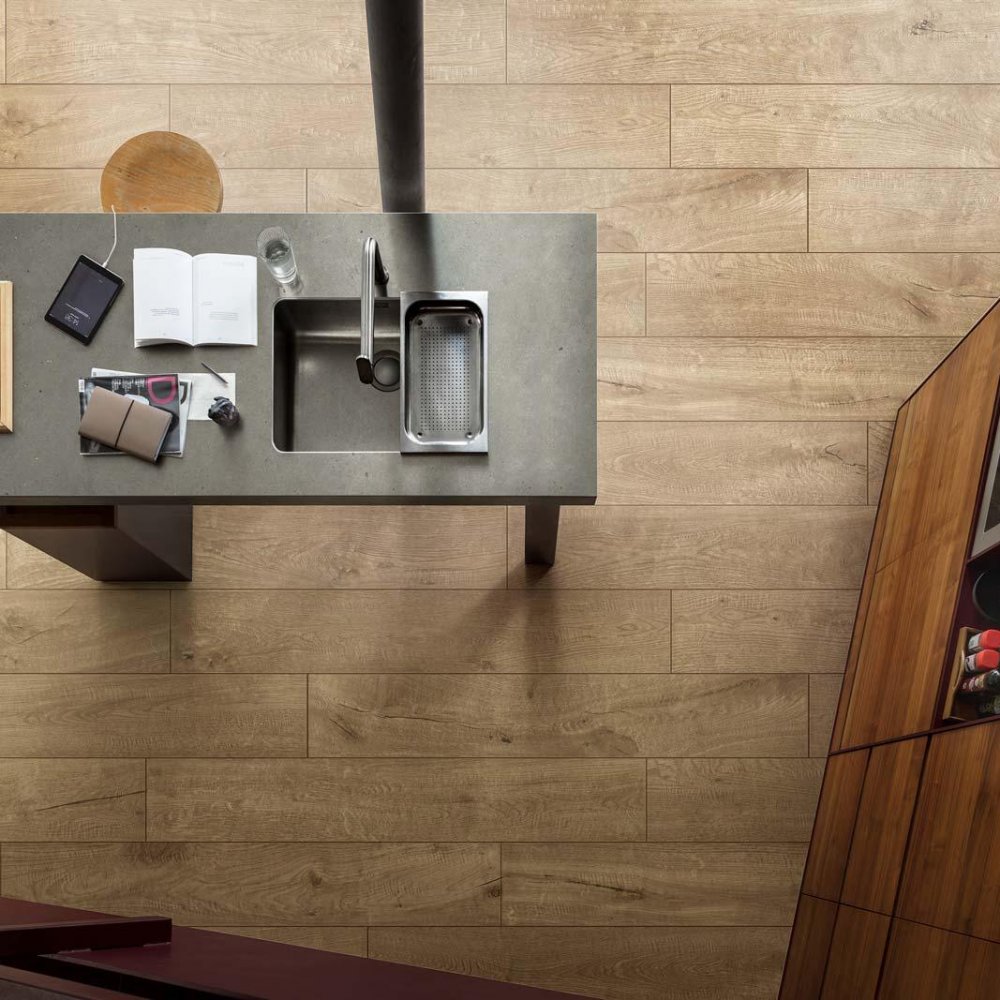 Marazzi Vero Natural 20X120 Wood Effect Porcelain Stoneware Grip Rectified