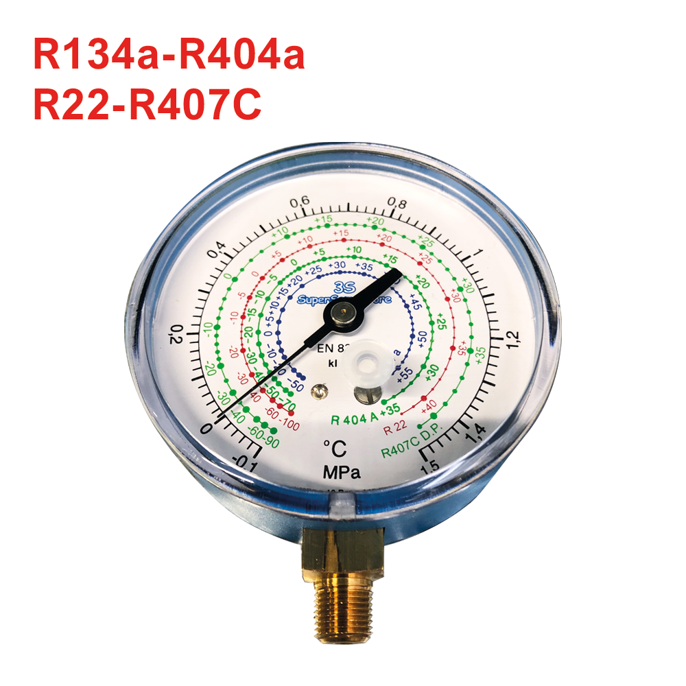 Manometro di bassa pressione per gas R404A R134a R407C R22 | SAMA' S.R.L.
