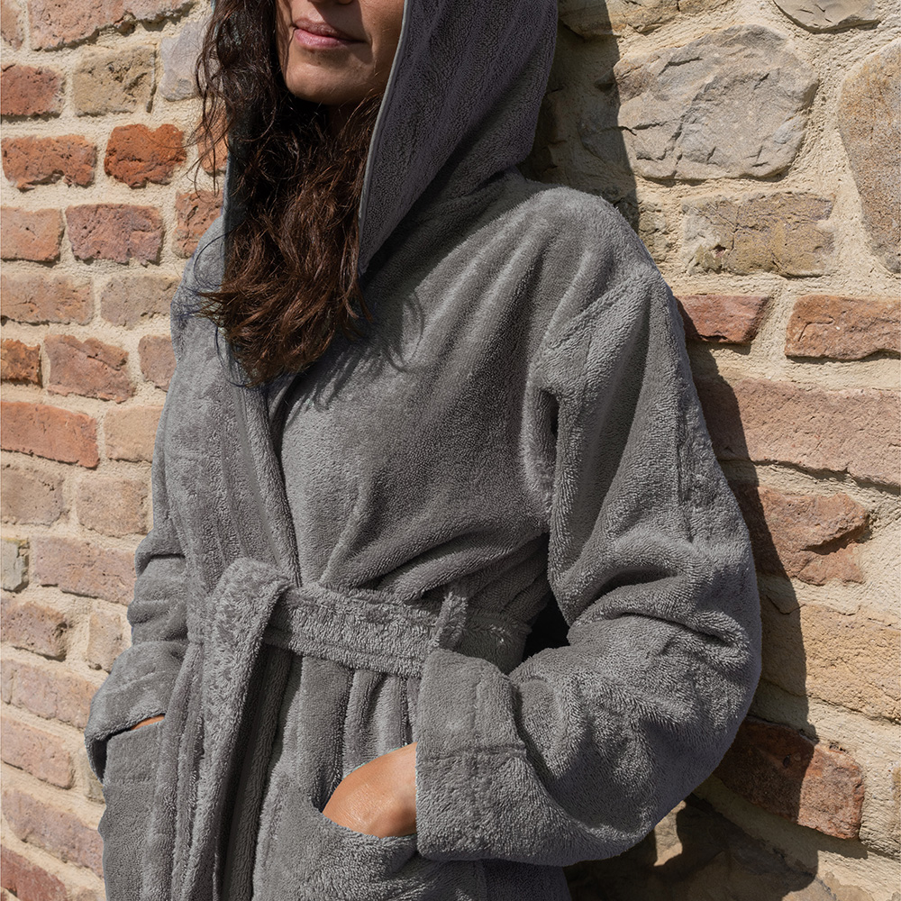 Accappatoio Easy leggero - Grafite 