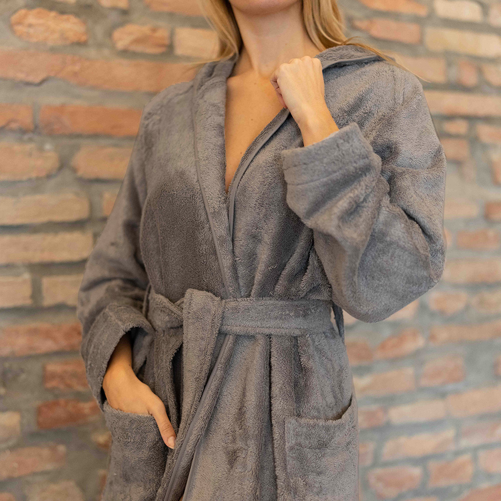Accappatoio Easy leggero - Grafite 