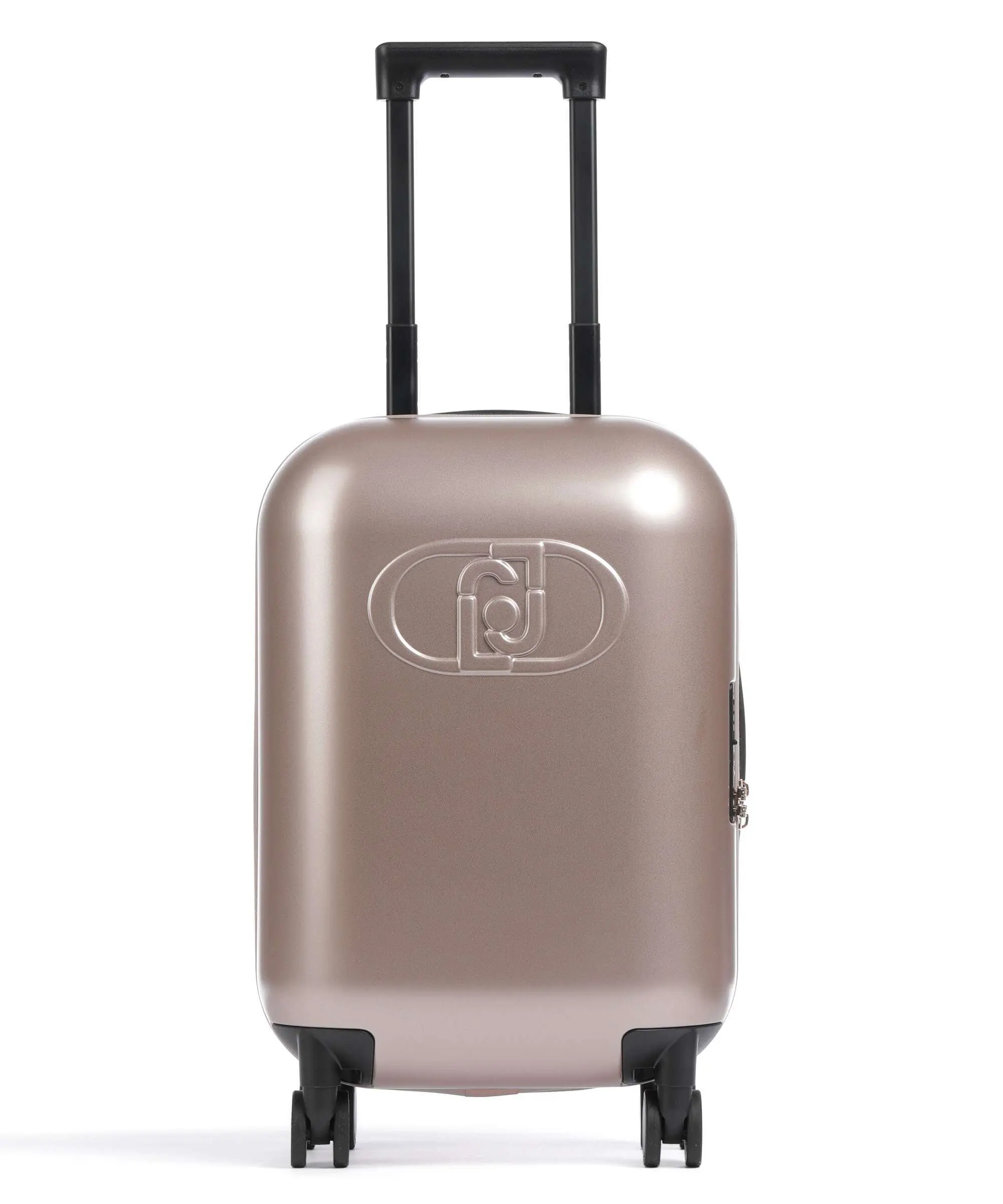 Valise Trolley LIU JO – Coque Rigide Dorée – 100% Polycarbonate – Neuve Avec Protections