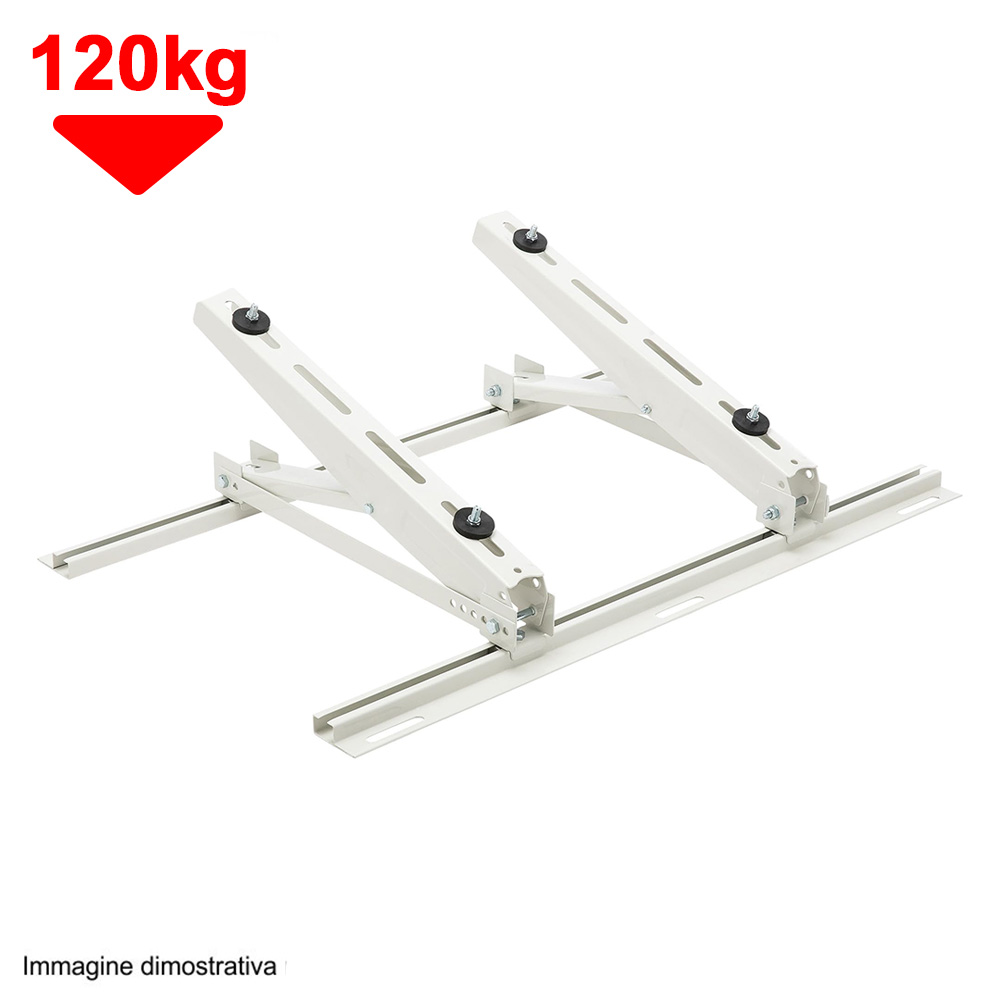 Dianclima Staffa Per Climatizzatore In Acciaio Inox – Certificata TUV, Portata 150 Kg