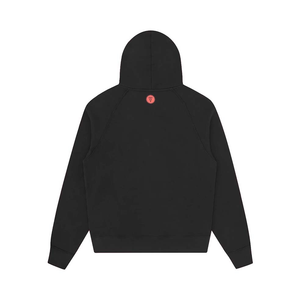 ICECREAM Felpa Cappuccio Hoodie Running Dog Woodgrain Black 