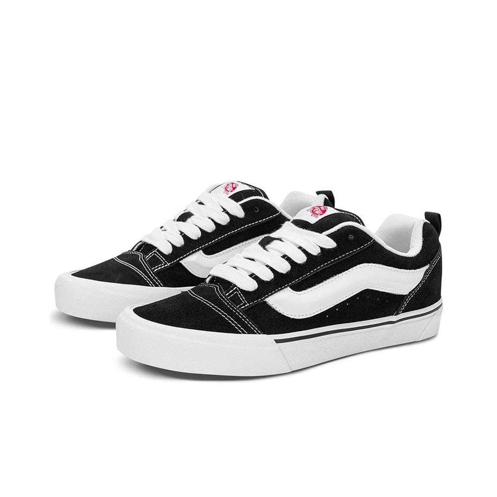 VANS Scarpe Sneakers Knu Skool Black White 