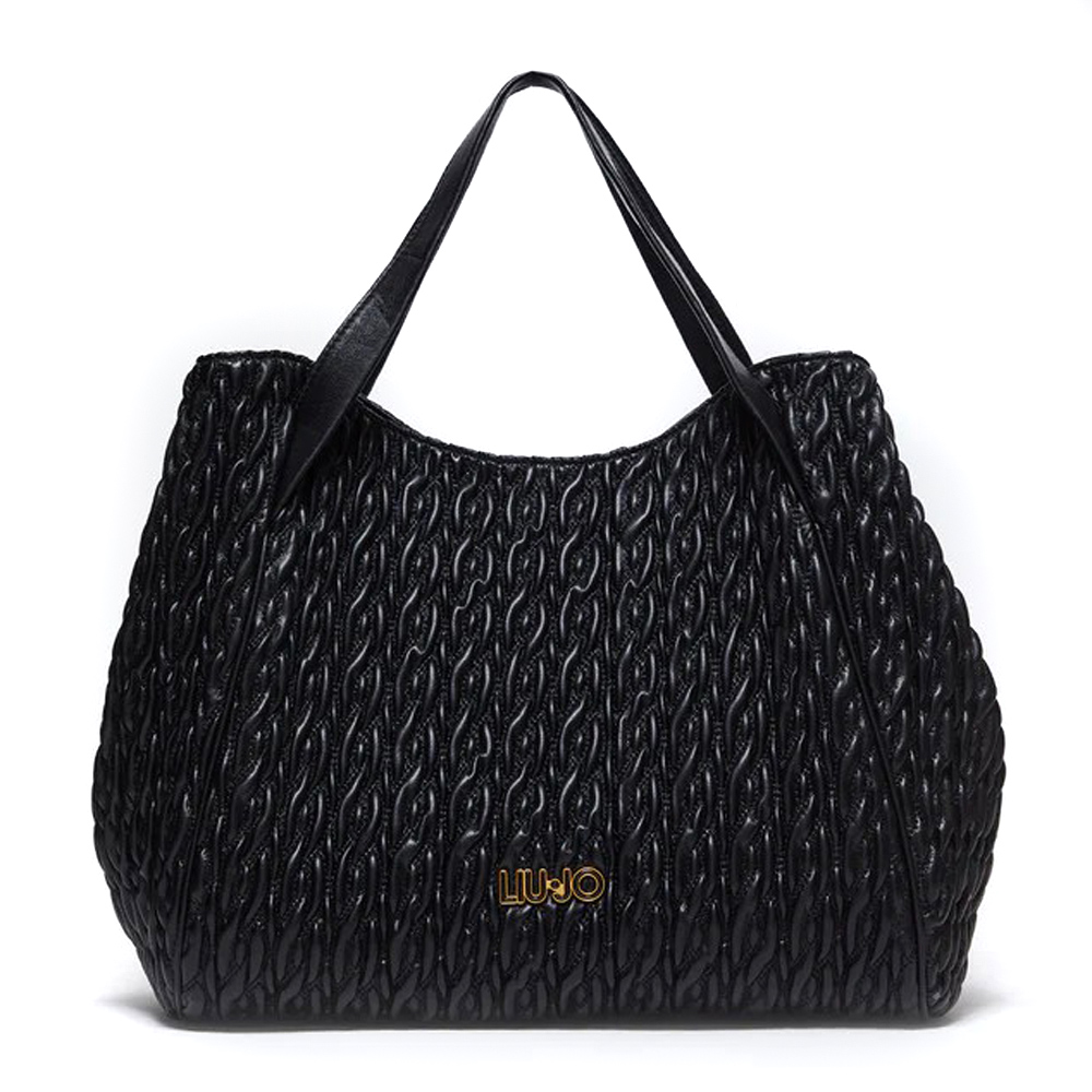 Liu Jo Cromite Borsa a spalla AF4313 E0457 NERO LaBorsetteria