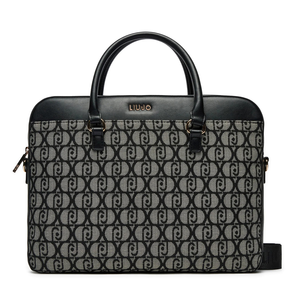 Liu Jo Travel Cartella AF4320 T9328 JACQUARD NERO