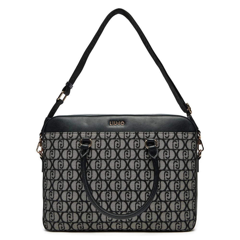 Liu Jo Travel Cartella AF4320 T9328 JACQUARD NERO