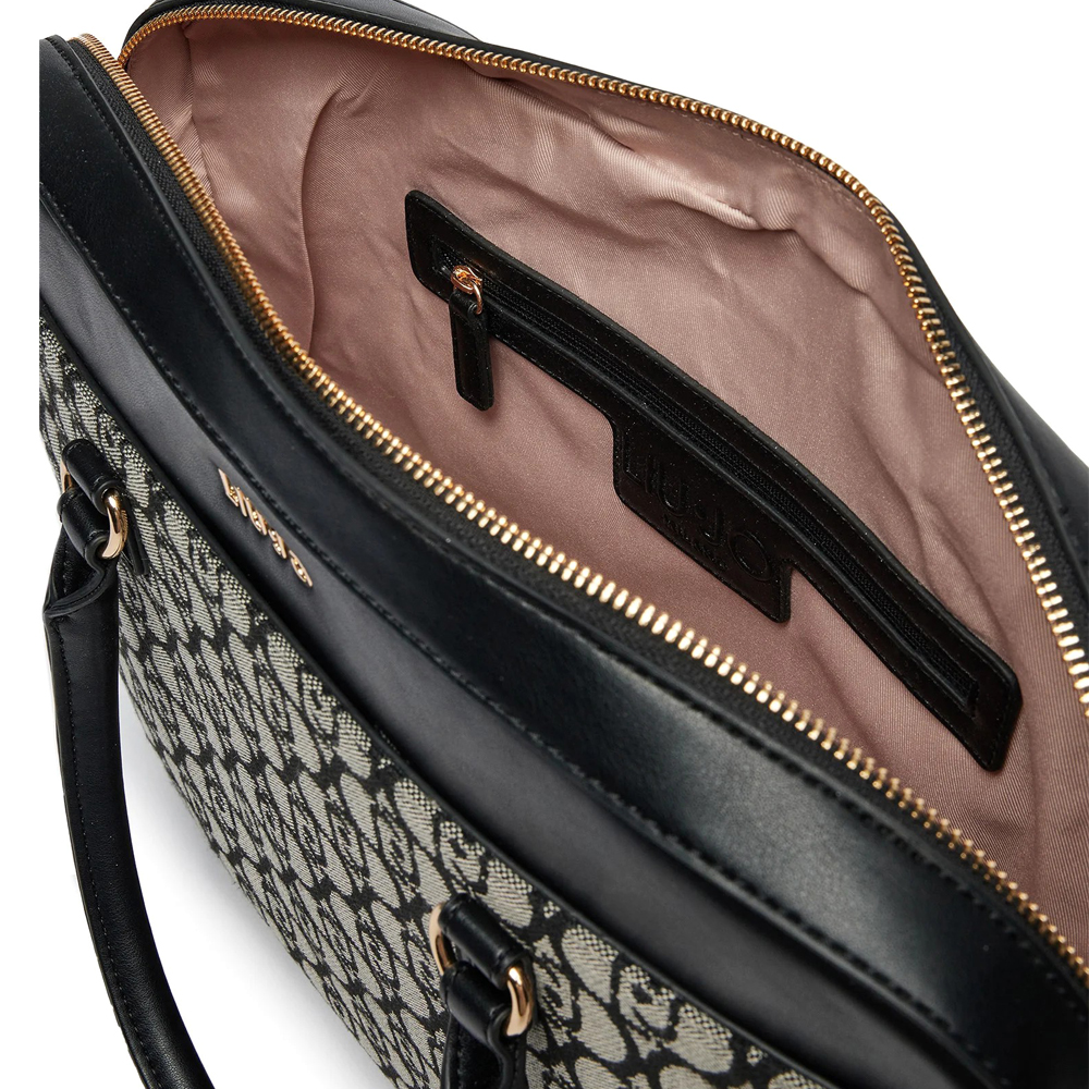 Liu Jo Travel Cartella AF4320 T9328 JACQUARD NERO