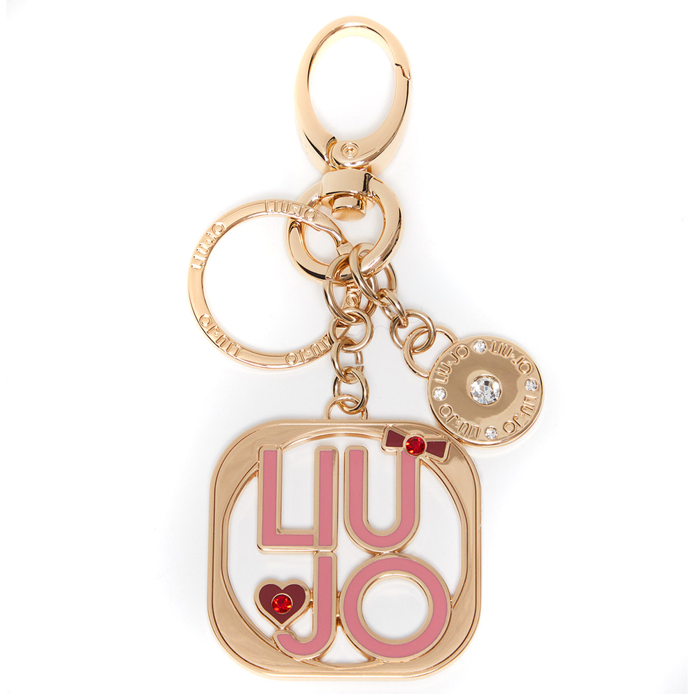 Liu Jo Key Ring Porta chiavi AF4080 A0001 BRASS GOLD