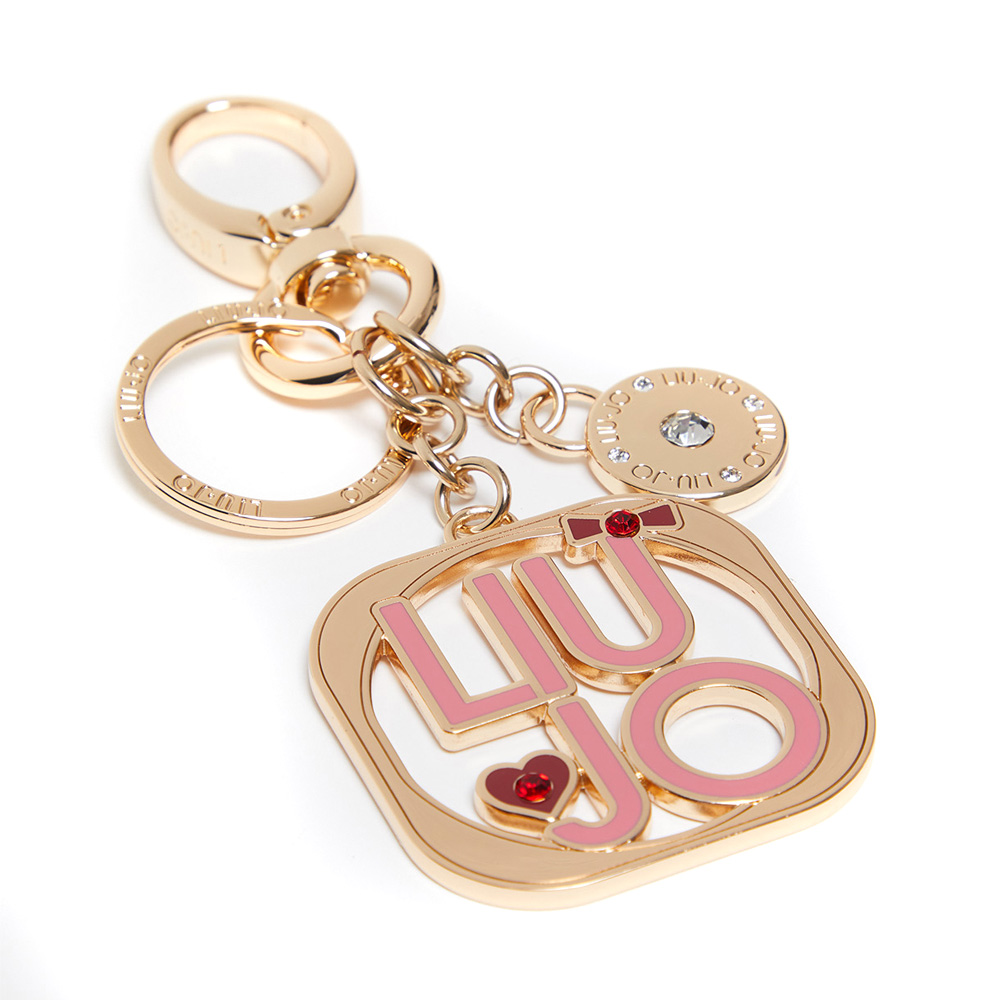 Liu Jo Key Ring Porta chiavi AF4080 A0001 BRASS GOLD