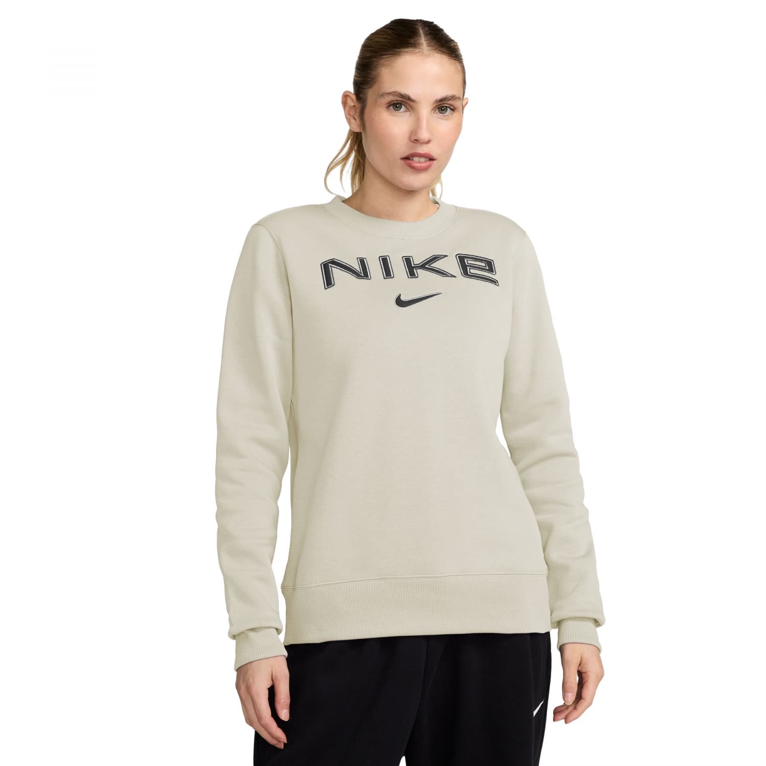 FELPA GIROCOLLO CON SCRITTA NIKE ART. HM9754 Time Out
