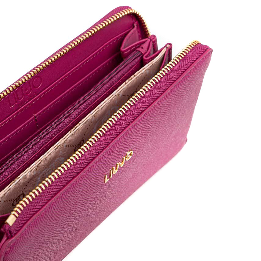 Pink Pelletteria Portafoglio Zip Around Patrizia Pepe Wallet