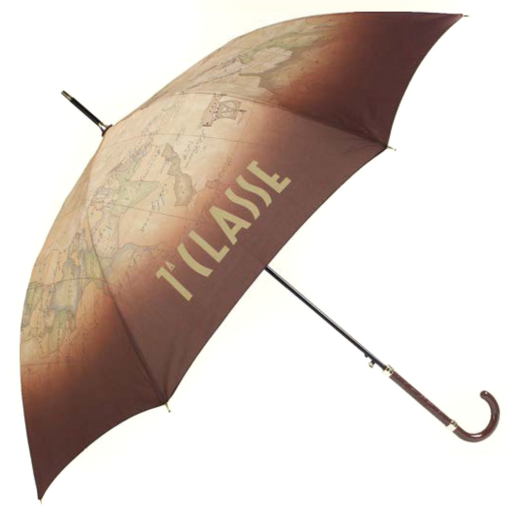 Alviero Martini 1A Classe Geo Degradè Ombrello 1044-63 Marrone