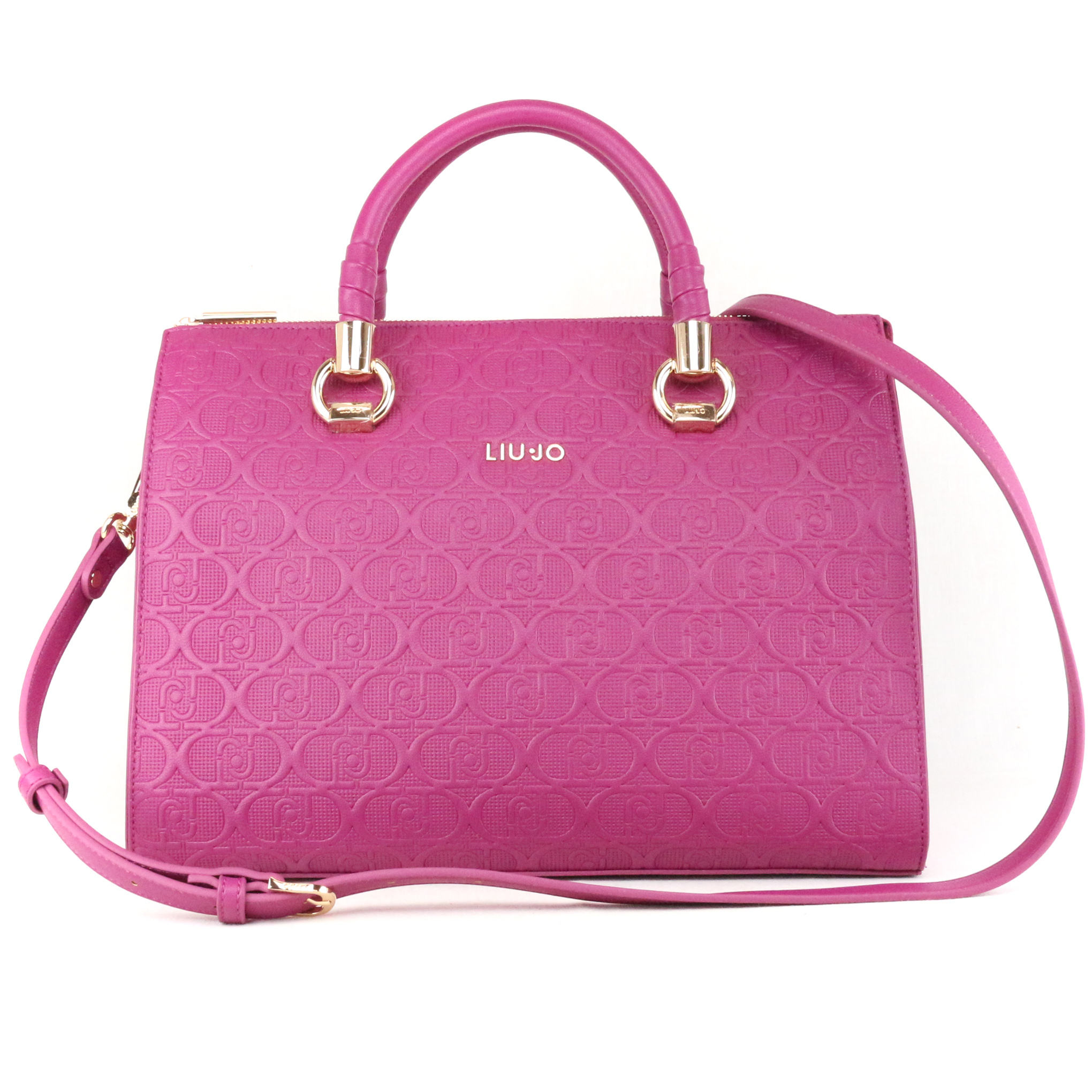 Liu Jo Manhattan Borsa a mano e tracolla AF4319 E0538 FUXIA LaBorsetteria