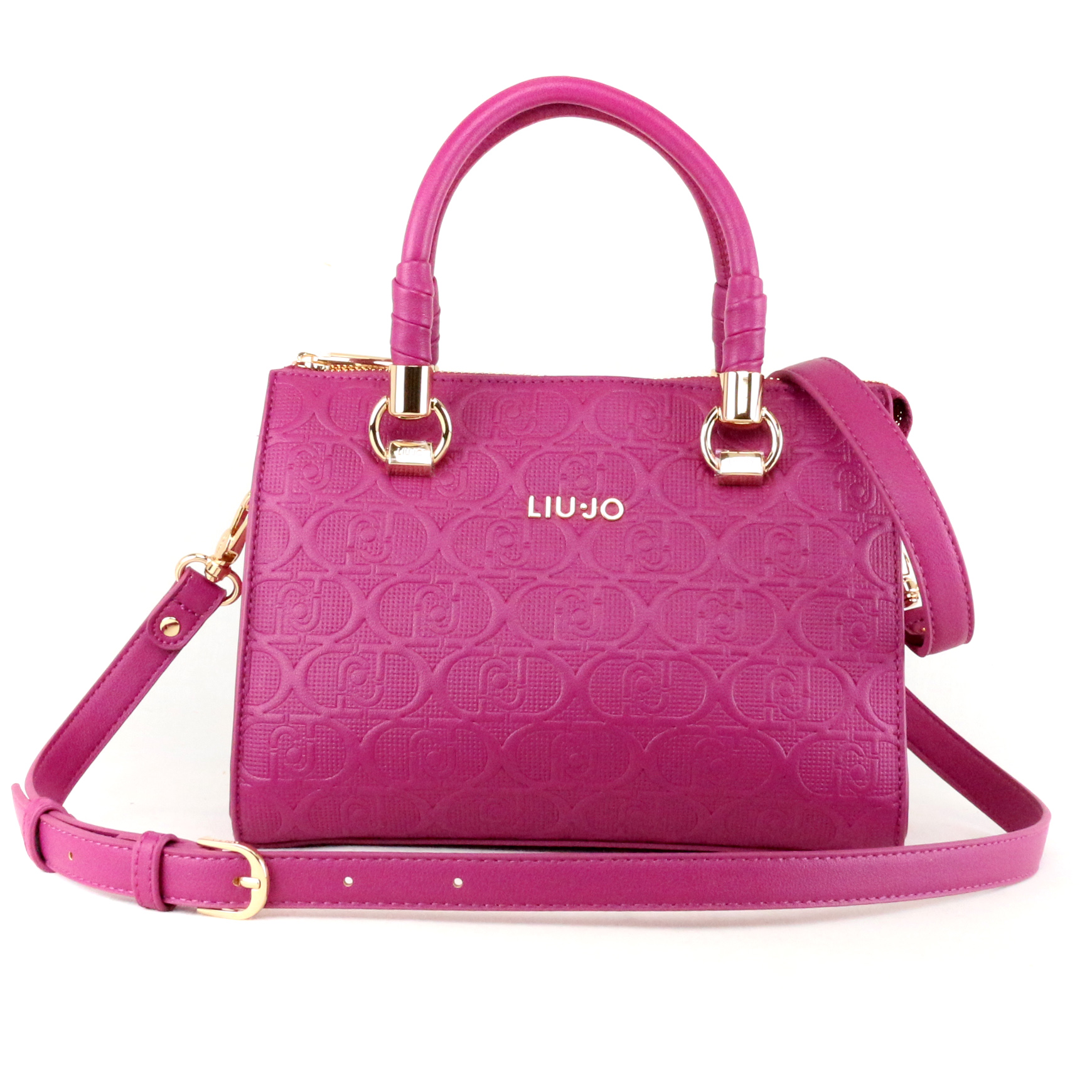 Liu Jo Manhattan Borsa a mano e tracolla AF4251 E0538 FUXIA LaBorsetteria