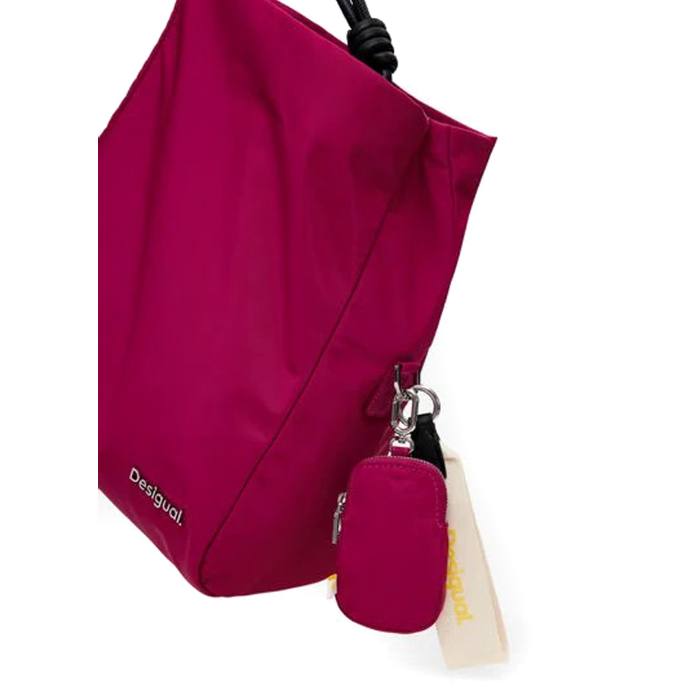 Desigual Nylon Borsa a mano 24WAXY34 3002 Fucsia