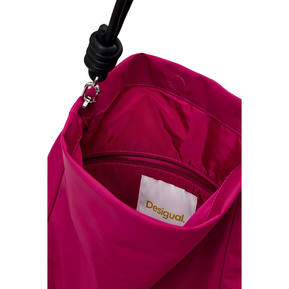 Desigual Nylon Borsa a mano 24WAXY34 3002 Fucsia