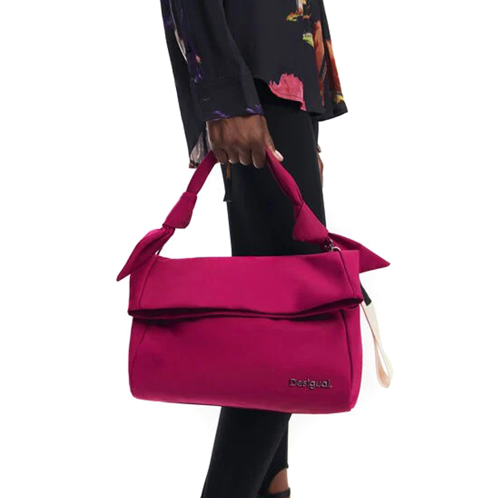 Desigual Nylon Borsa a mano 24WAXY34 3002 Fucsia