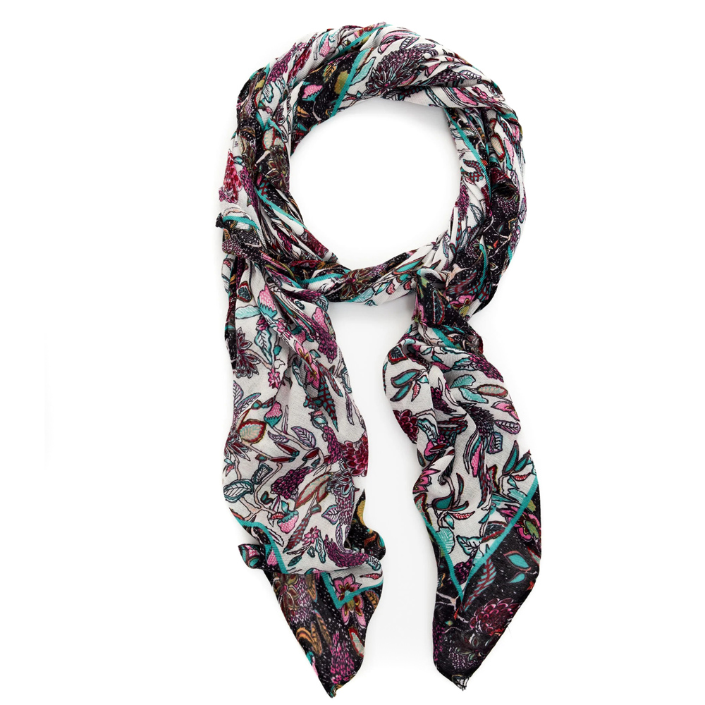 Desigual - Sciarpa 24WAWA04 1000 Blanco