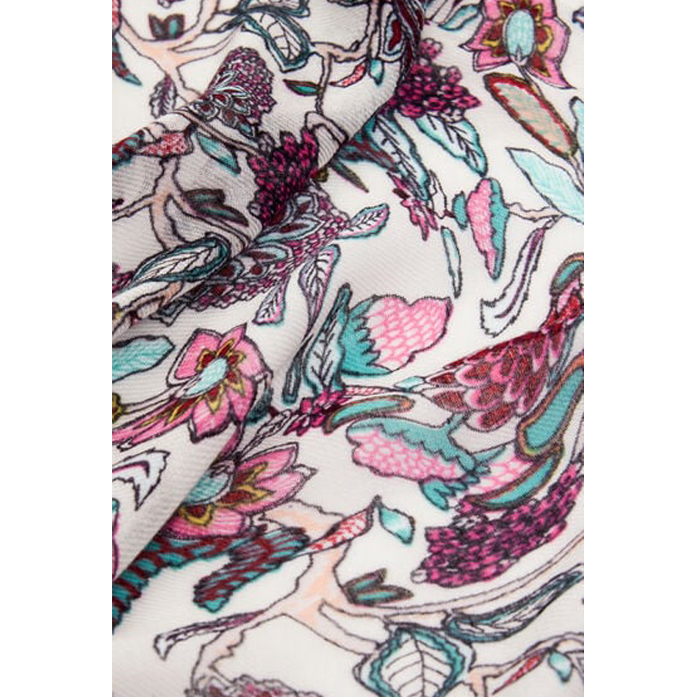 Desigual - Sciarpa 24WAWA04 1000 Blanco