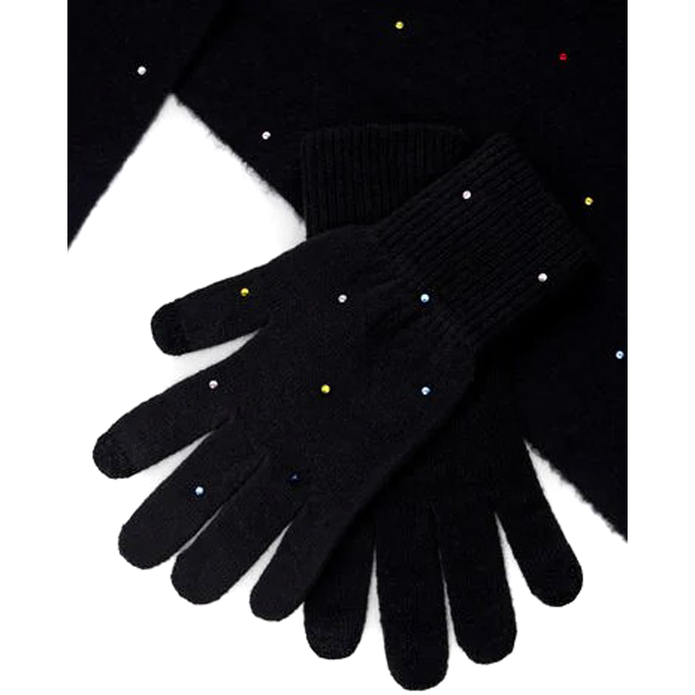 Desigual - Set sciarpa + guanti 24WAOA06 2000 Negro