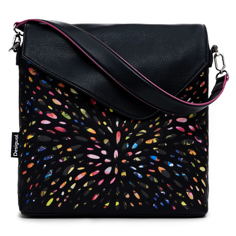 Borsa A Tracolla Desigual Dejavu Phuket Mini Donna - Effetto Pelle Con Stampa Mandala, Design Compatto E Pratico