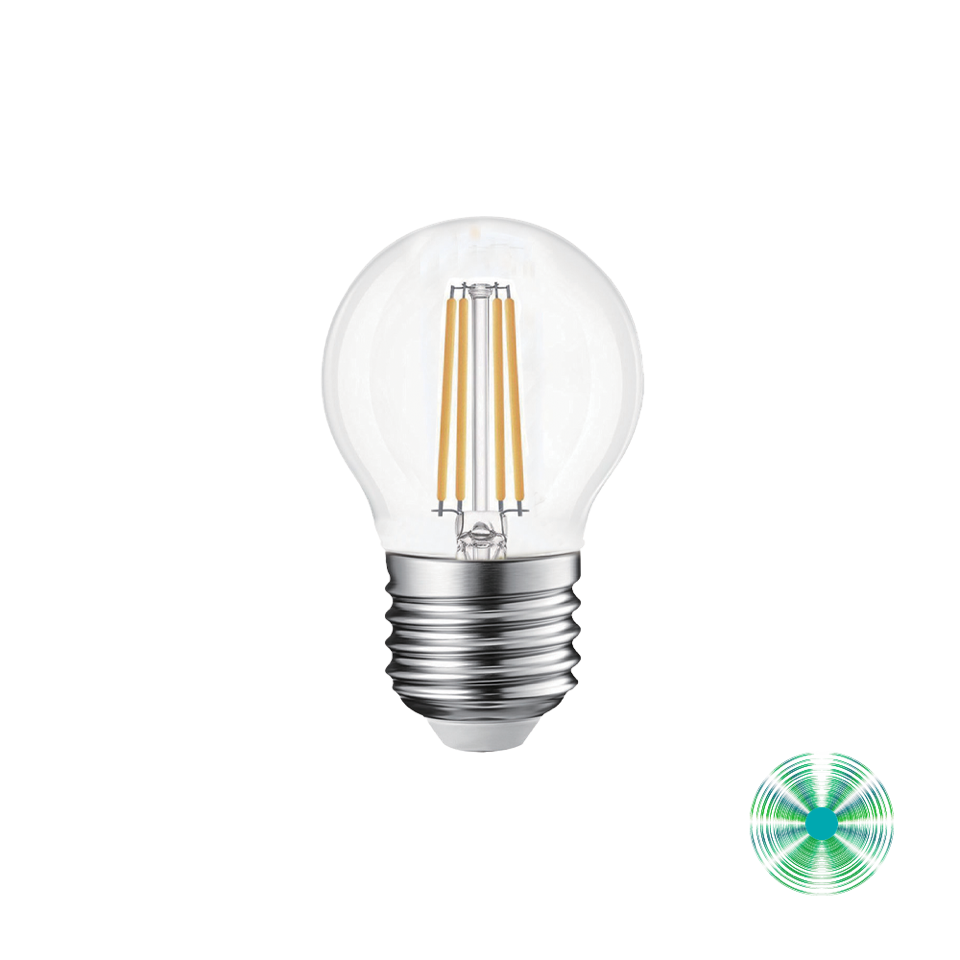 LAMPADINA FILAMENT LED G45 E27 3,8W 4000K