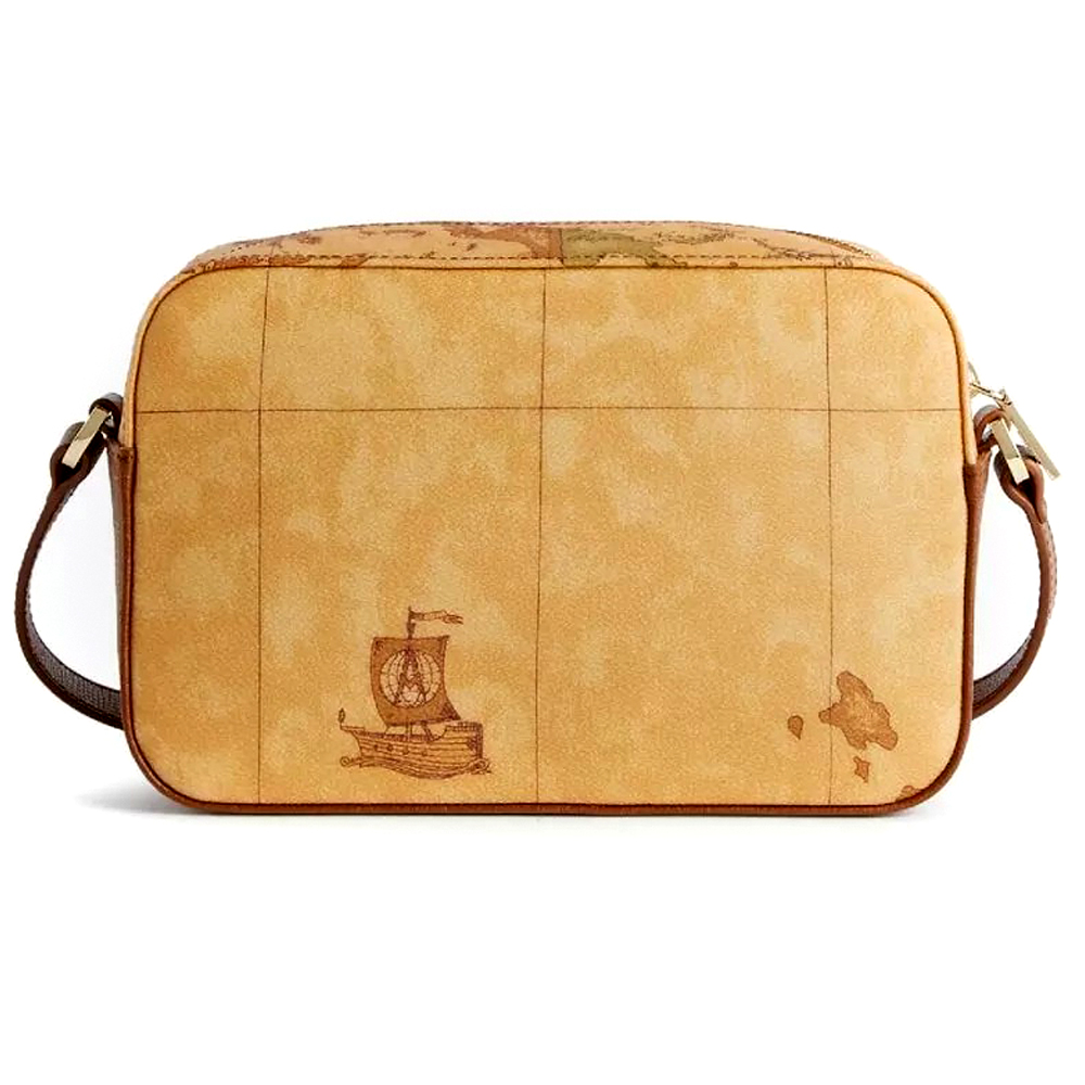 Alviero Martini 1A Classe 3D Geo Borsa a tracolla LB05 G611 548 Castagna