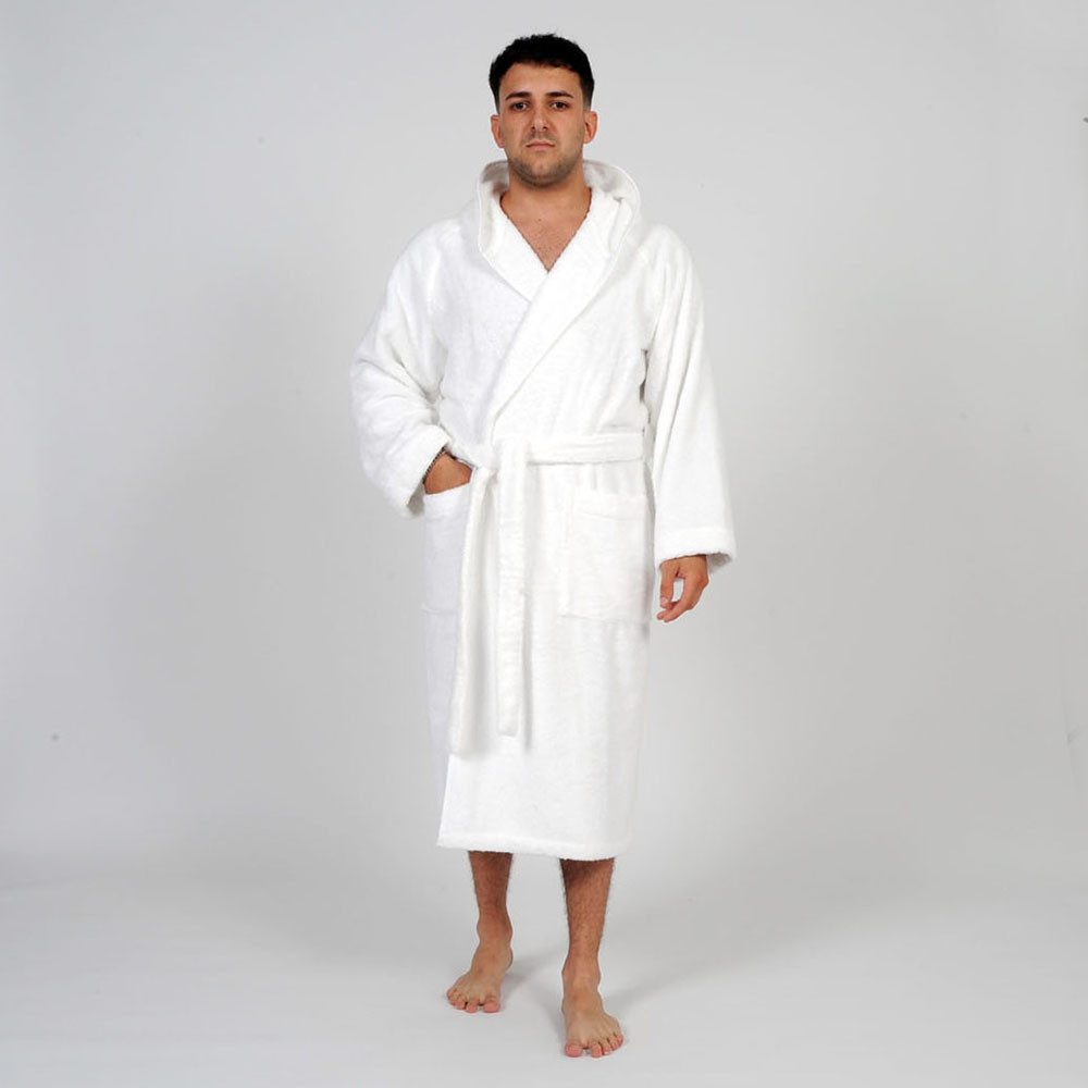 Accappatoio Easy leggero - Bianco 